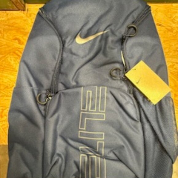 Nike Other - Nike Elite Navy Blue and Black Athletic Backpack